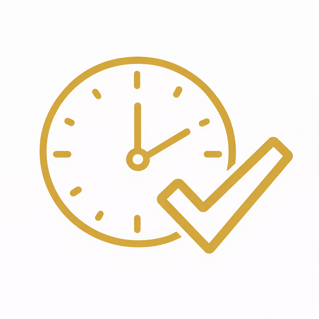 Cam kết tiến độ rõ ràng