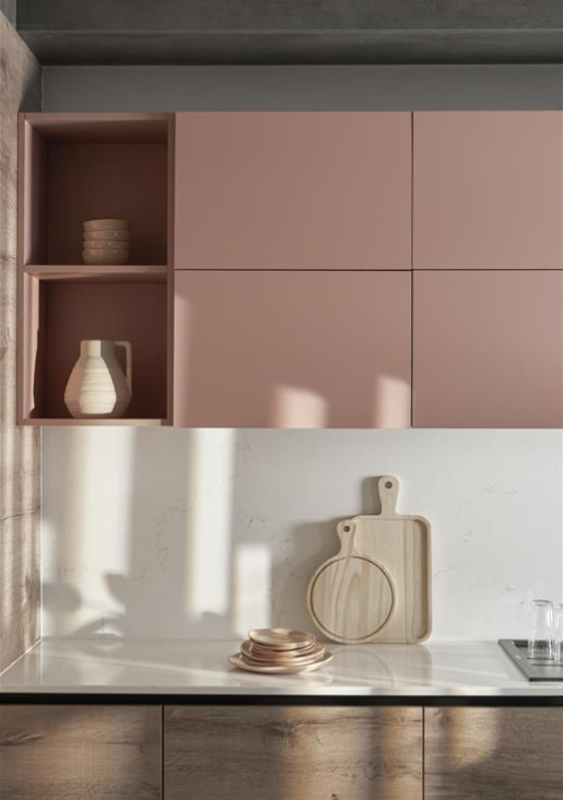 Sản phẩm nội thất ứng dụng phủ Laminate màu Kobe